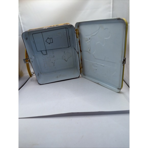 Vintage 1982 McDonalds Alladin Tin Lunchbox And Thermos Set Ronald Grimace - Picture 10 of 10